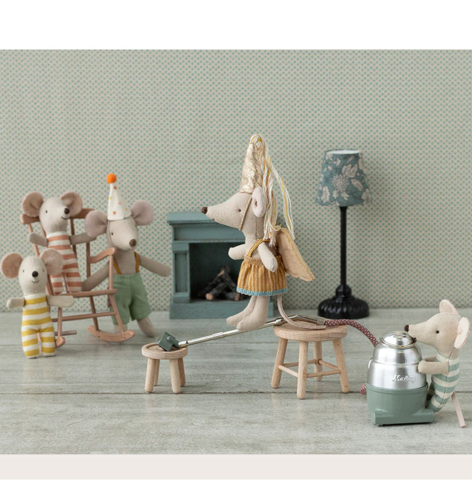 Maileg Maileg Triplets Baby Mice in Matchbox
