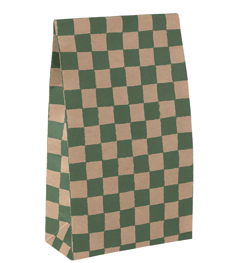 Maileg Maileg kadozakje medium / checker green / groen geruit