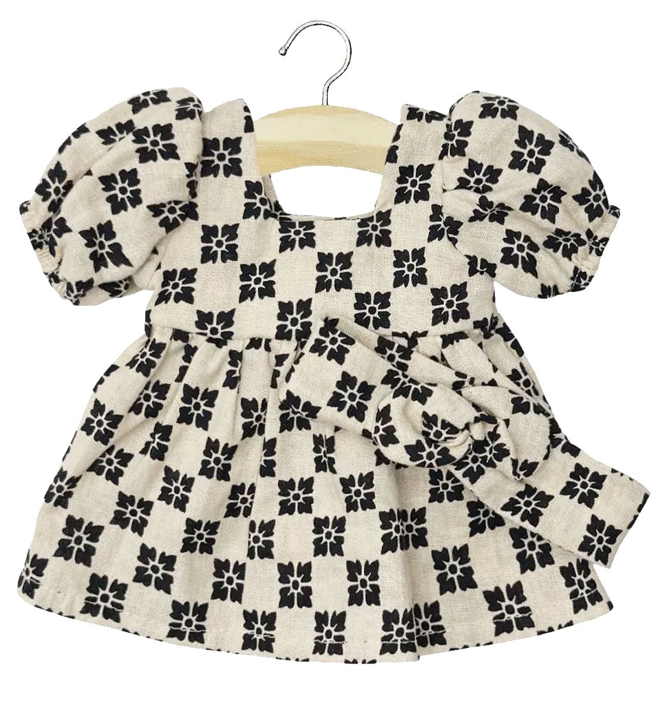 Minikane  Minikane Kleid Fiona mit Stirnband für die Gordi Puppen