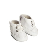 Skrållan Weiße Skrållan-Sneaker (passend für Gordi-Puppen und Miniland-Puppen / Ausstellungsmodell)