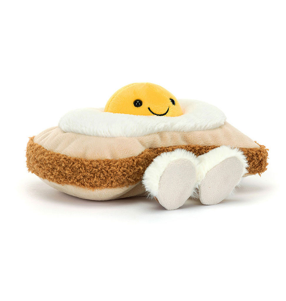 Jellycat knuffels Jellycat Amuseables Egglantine-Ei auf Toast