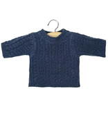 Minikane  Minikane knitted sweater in blue denim for your Gordi doll