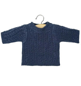Minikane  Minikane knitted sweater in blue denim for your Gordi doll