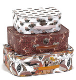 Minikane  Minikane suitcase set with three suitcases