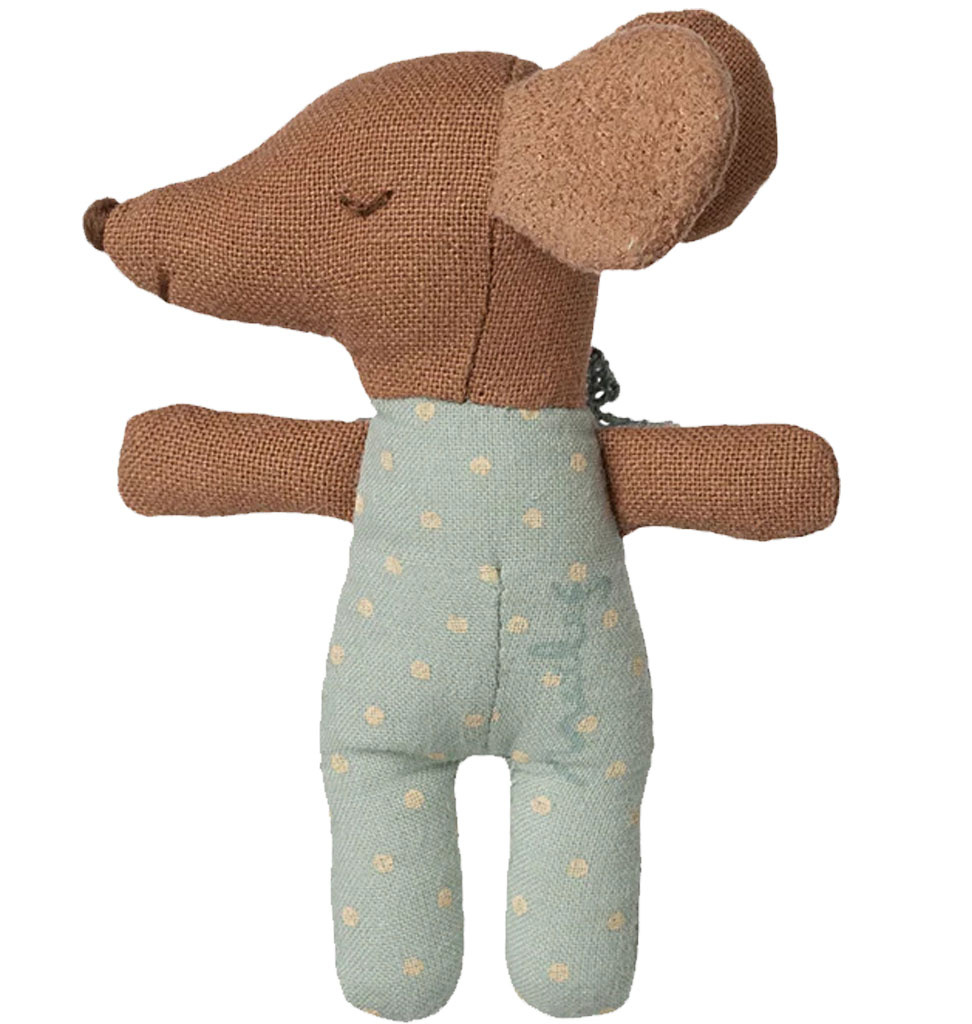 Maileg Maileg Sleepy Wakey Baby Maus Junge in Streichholzschachtel