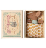 Maileg Maileg Sleepy wakey baby mouse boy in matchbox