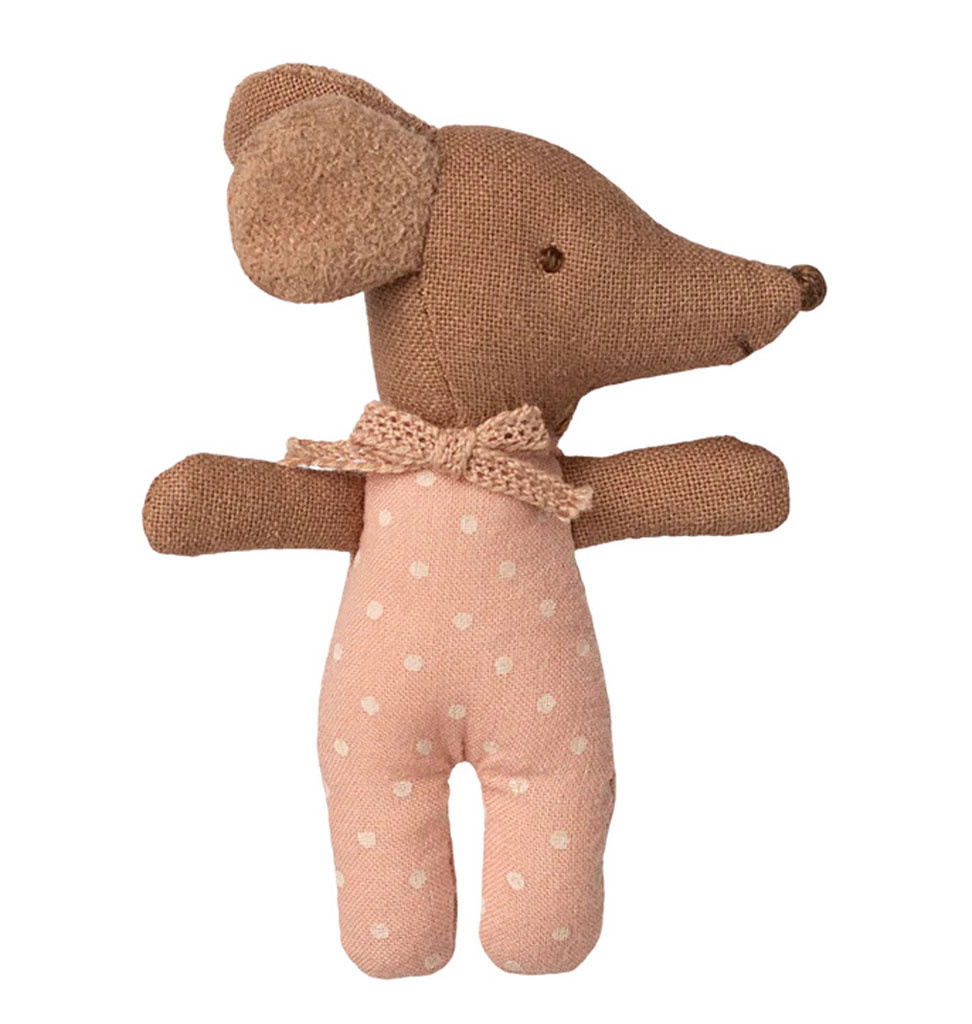 Maileg Maileg Sleepy wakey babymuisje meisje nin luciferdoos met beddengoed