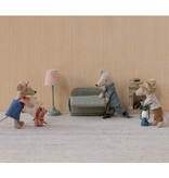 Maileg Maileg vintage floor lamp voor de muisjes / kleur mint