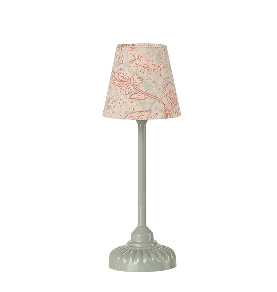 Maileg Maileg vintage floor lamp voor de muisjes / kleur mint