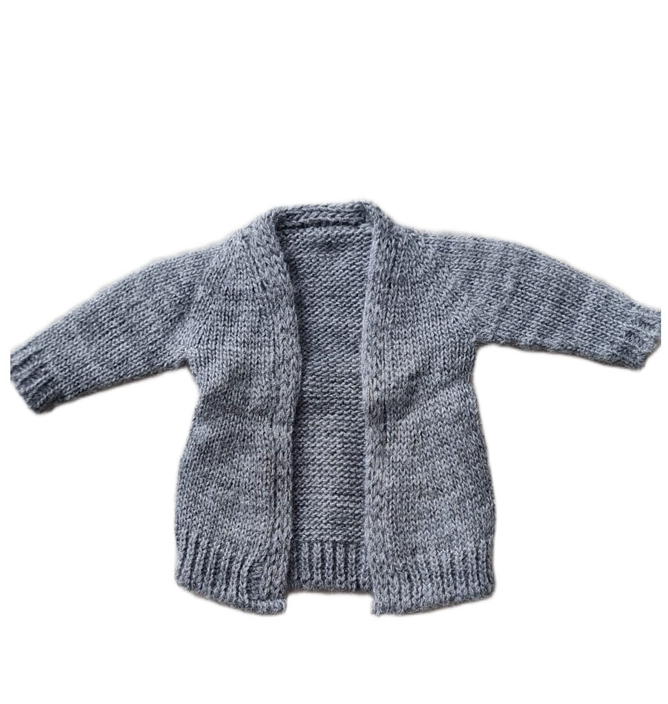 Paola Reina poppen Paola Reina grijs vest voor Amigas poppen