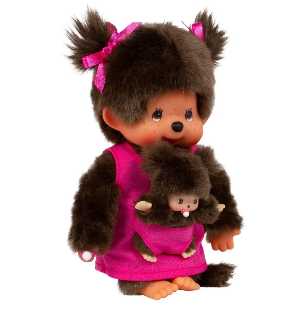 Monchhichi Monchhichi mom with baby