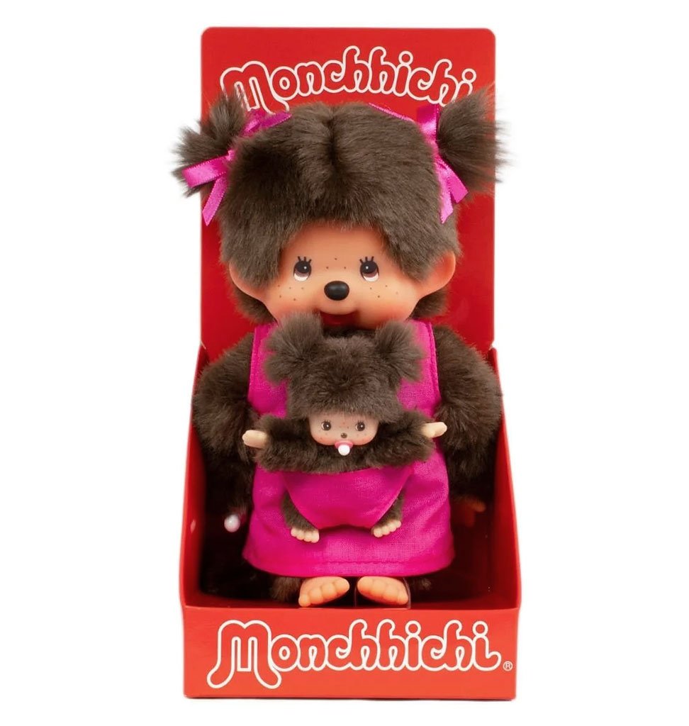 Monchhichi Monchhichi mama met baby