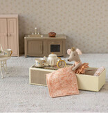 Maileg Maileg Little Sister mouse princess in matchbox with bedding