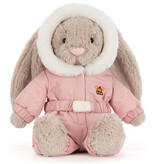 Jellycat knuffels Jellycat Bashful bunny with snow suit