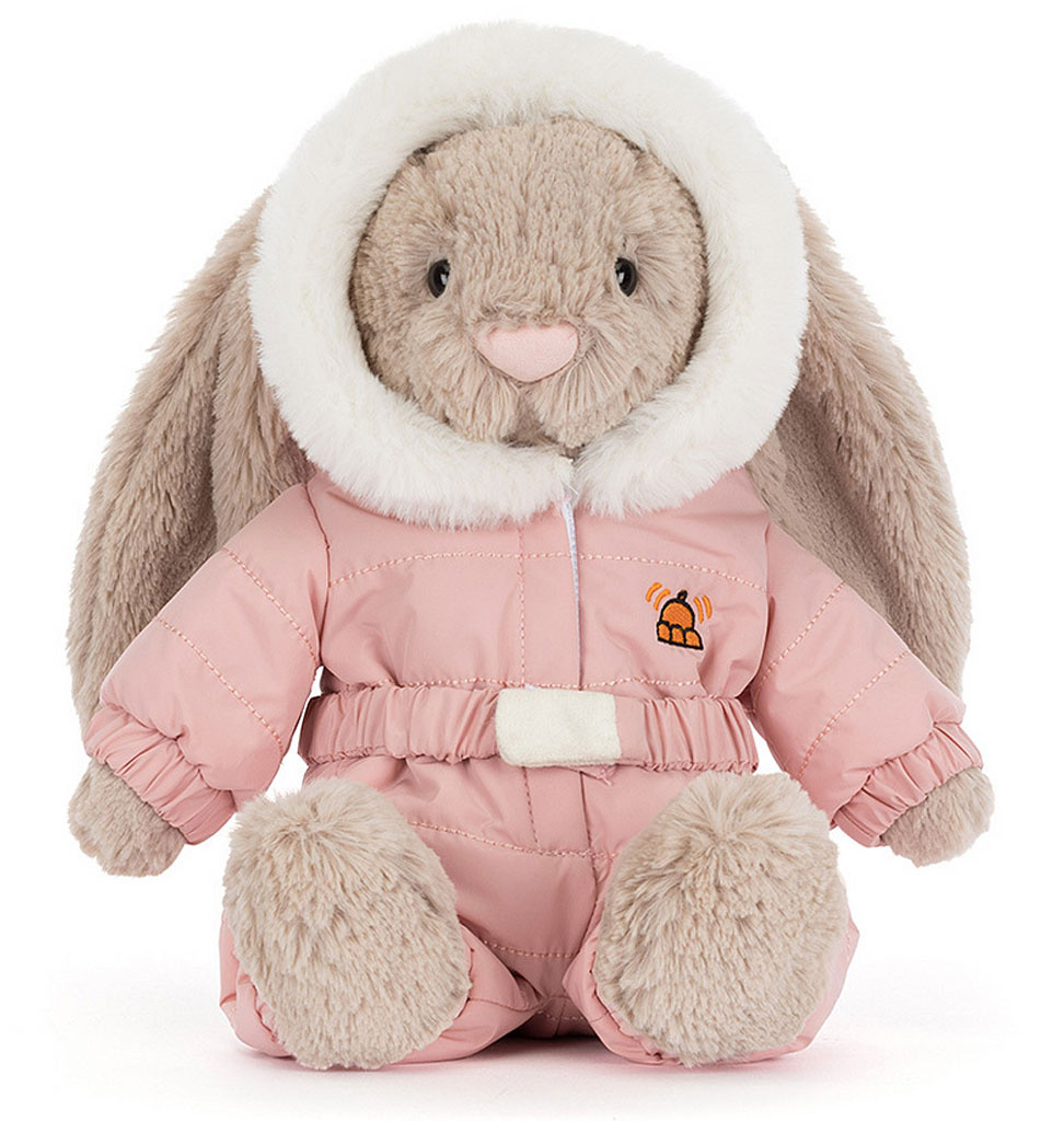 Jellycat knuffels Jellycat Bashful bunny with snow suit