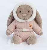 Jellycat knuffels Jellycat, bashful  Kaninchen im Schneeanzug
