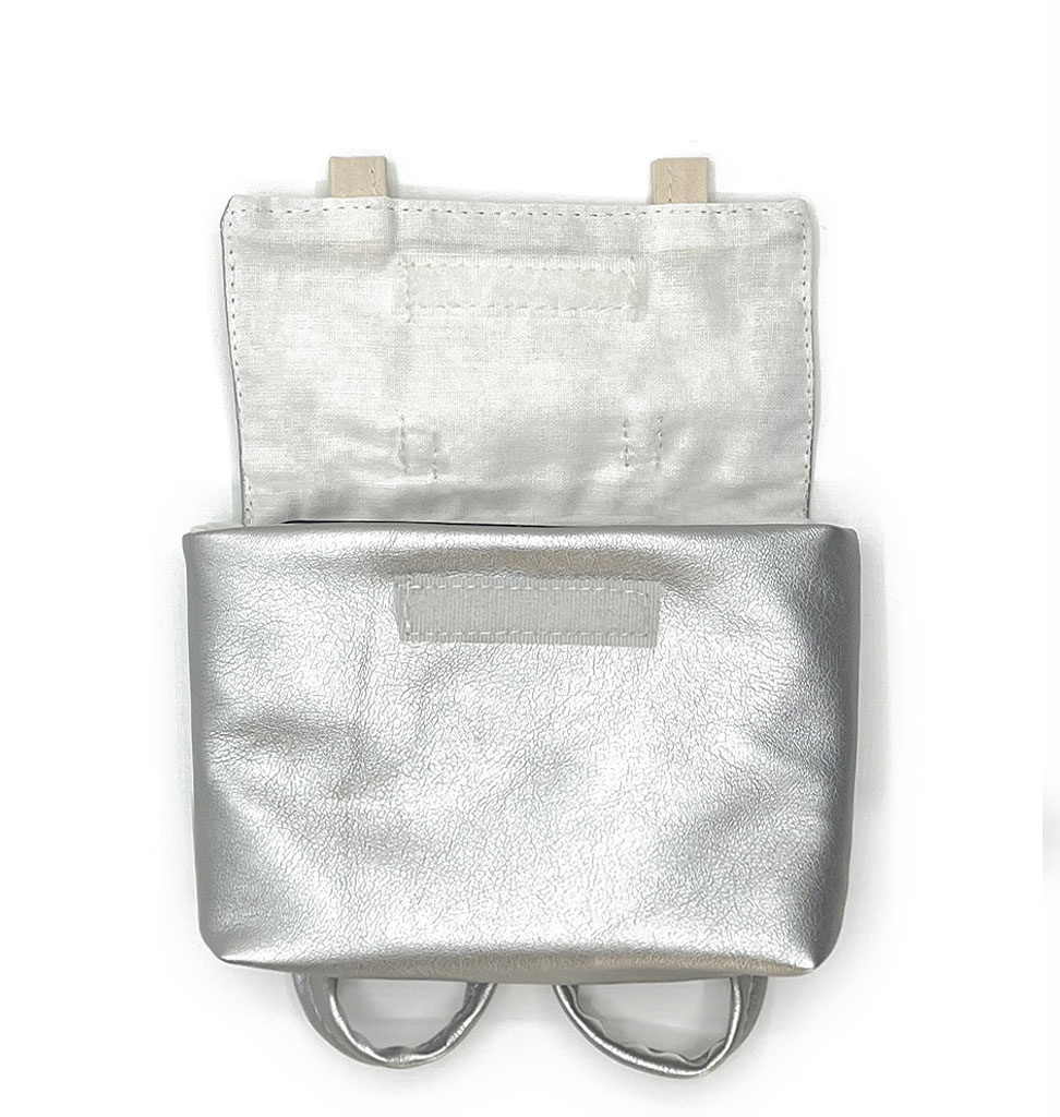 Minikane  Minikane Schultasche für Puppen / silber