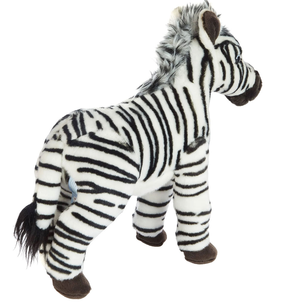 Nicotoy knuffels  Nicotoy zebra cuddly toy 27 cm