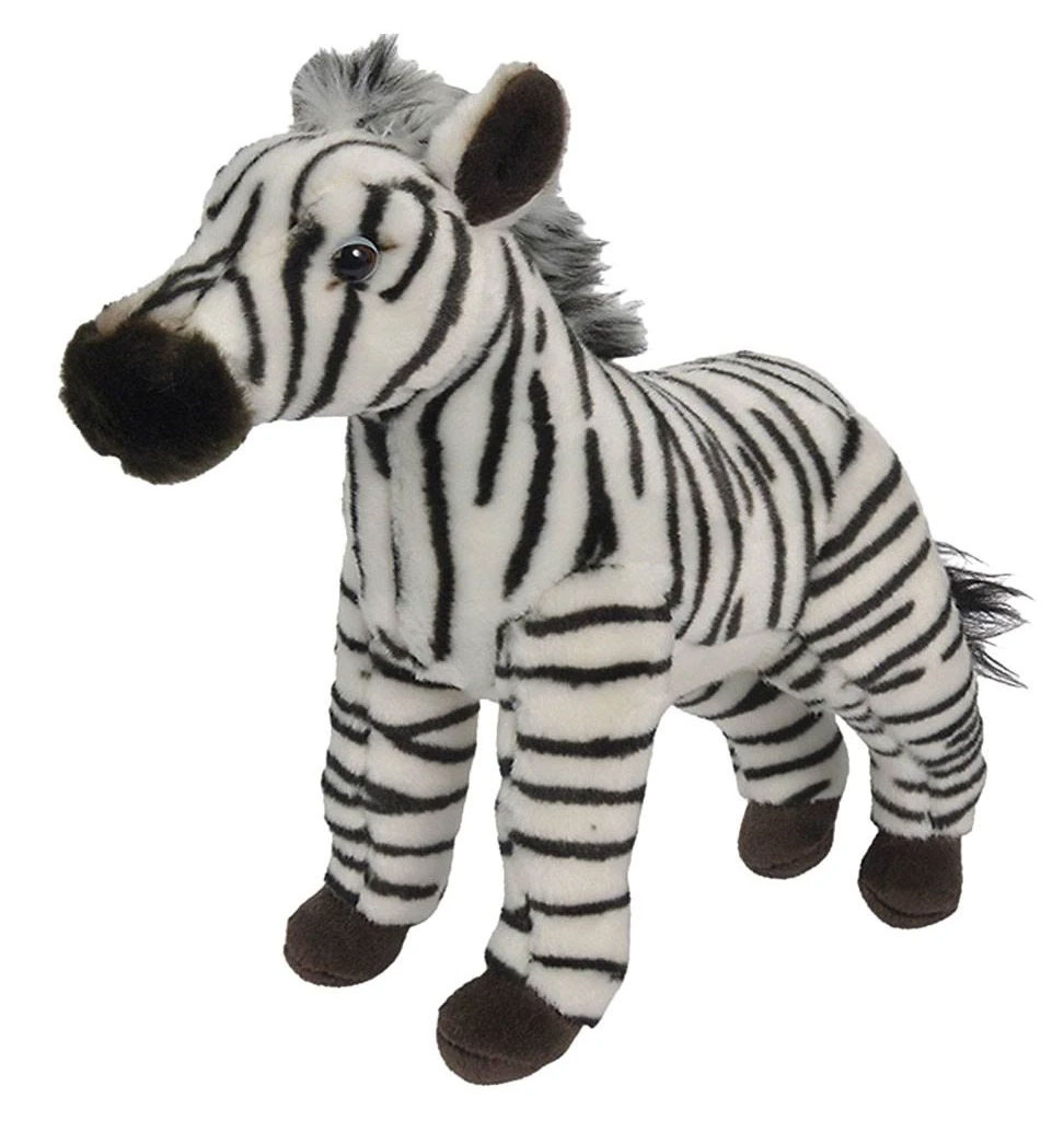 Nicotoy knuffels  Nicotoy zebra cuddly toy 27 cm