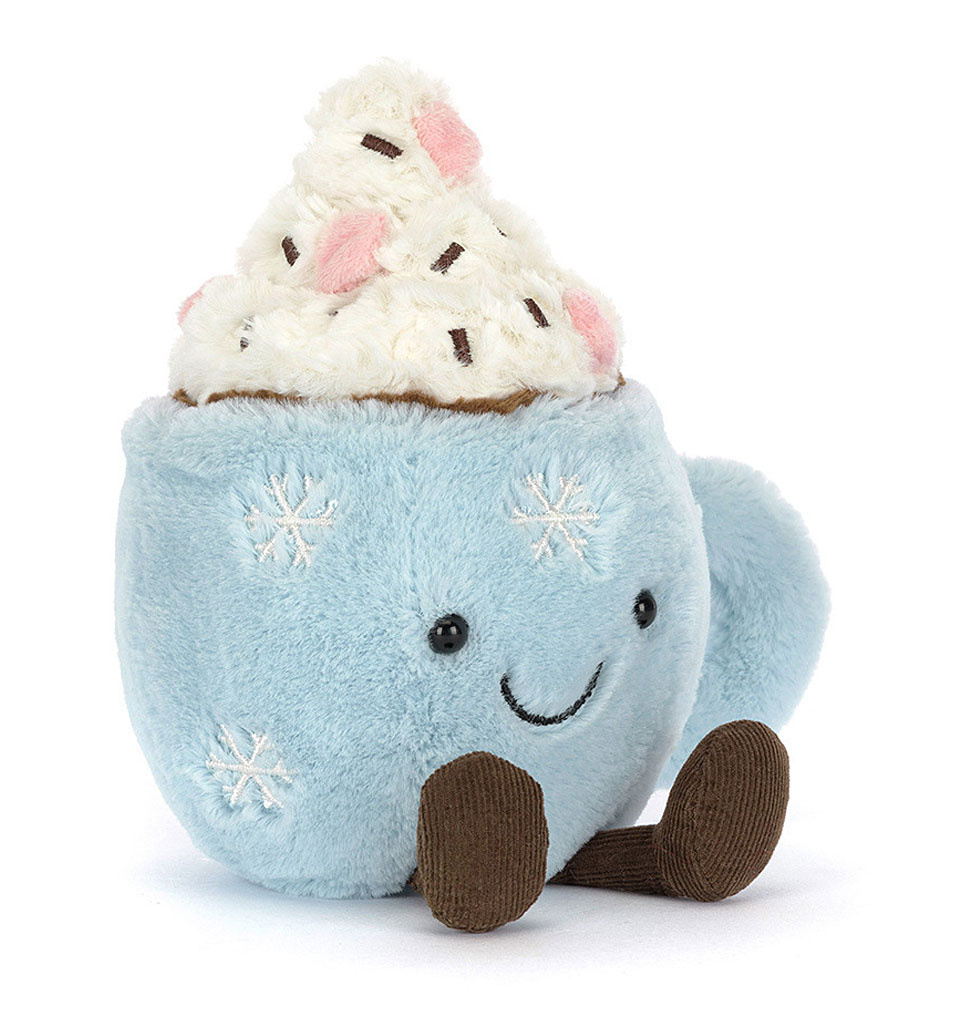 Jellycat knuffels Jellycat Amuseables hot chocolate with marshmallows