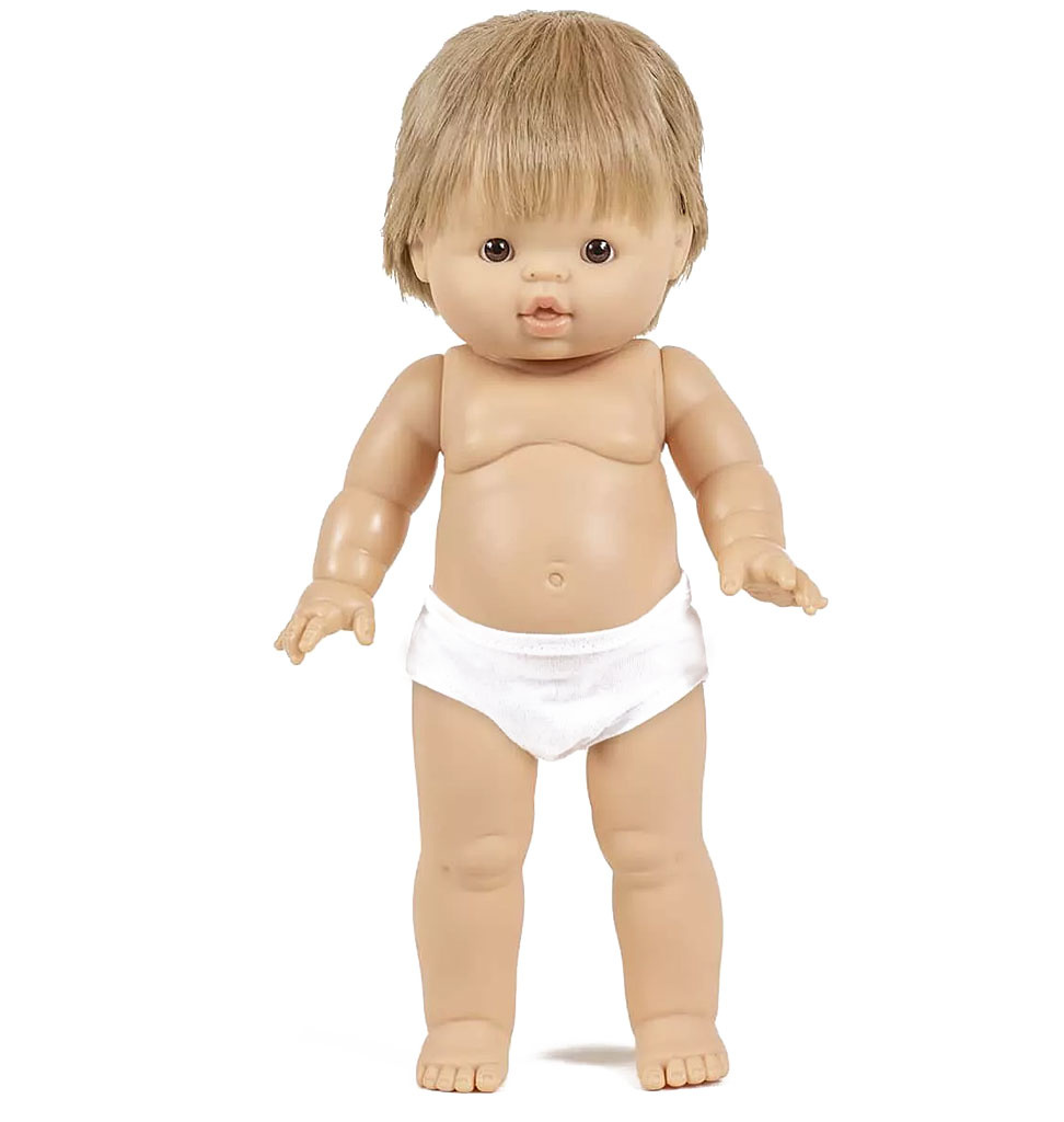 Minikane   Minikane standing doll Archie / 37 cm