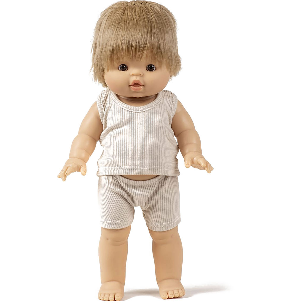 Minikane  Minikane ondergoedset petits basiques Marcel lin voor Gordi poppen