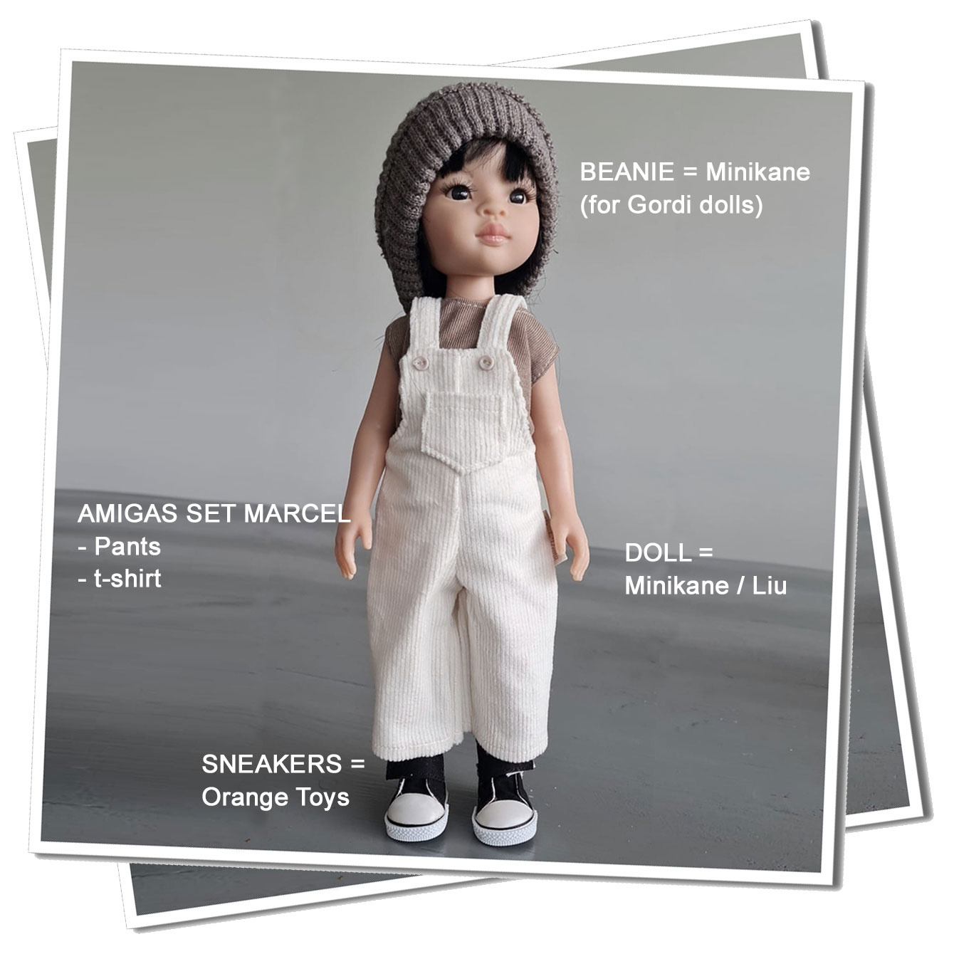 Paola Reina poppen Paola Reina Amigas Puppenkleidungsset Martin