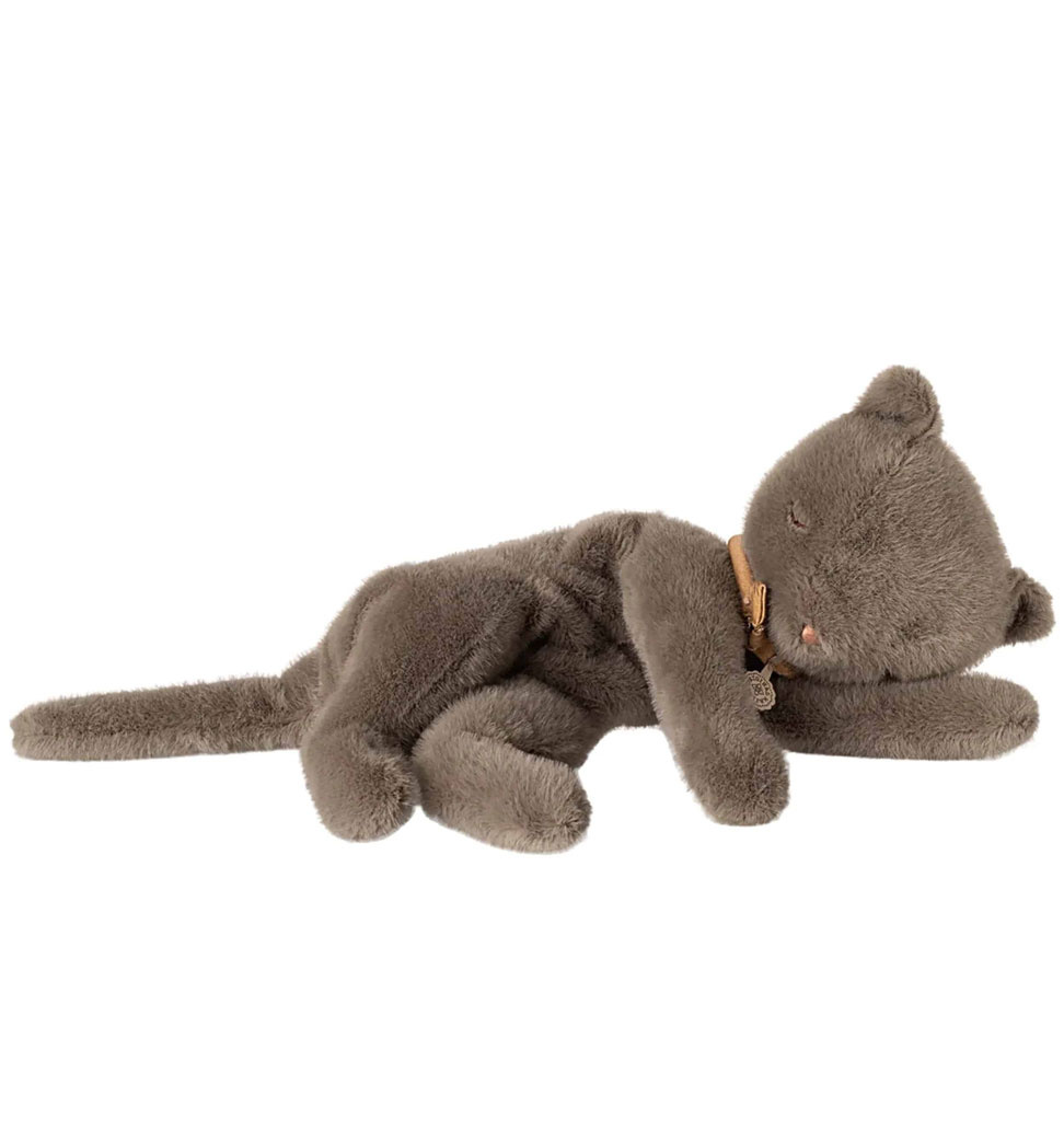Maileg Maileg Sleeping Kitten / grey