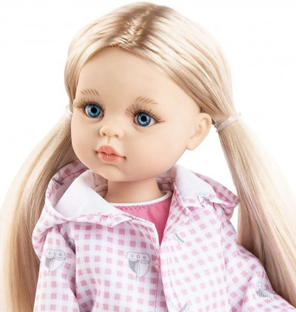 Paola Reina poppen Paola Reina Amigas doll Rosa with pigtails