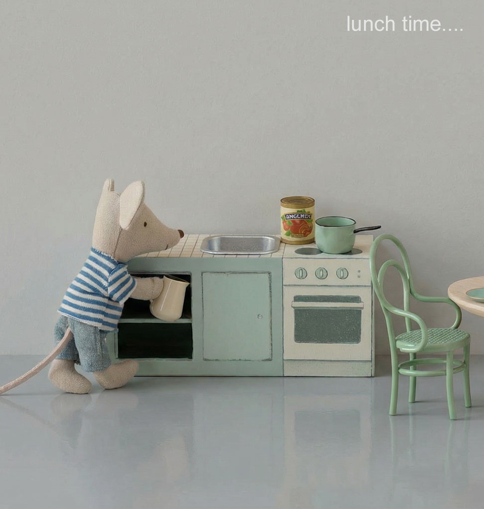 Maileg Maileg kitchen counter / kitchen unit for the mice