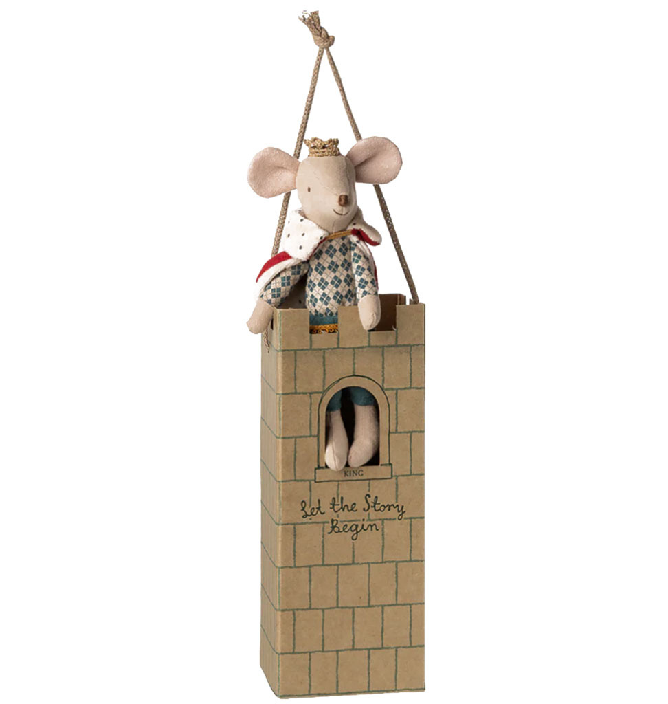 Maileg Maileg, der Vater des Königs, mit Burg