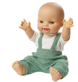 Heless Heless dungarees with t-shirt for Gordi dolls / sage green