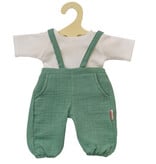 Heless Heless dungarees with t-shirt for Gordi dolls / sage green