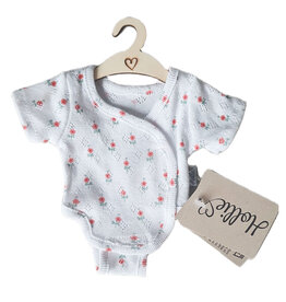 Hollie Hollie rompertje ajour sweet rose voor Gordi poppen
