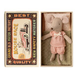 Maileg Maileg Little Sister mouse in matchbox with bedding