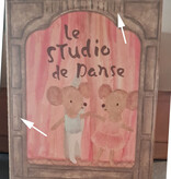 Maileg Maileg Dance Studio met balletmuisjes little sister & brother / b-keuze