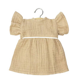 Minikane  Minikane Amigas Puppen / Robe Daisy und Gaze aus Baumwolle mit Passepoil