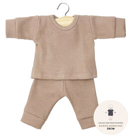 Minikane  Minikane collection babies / pyjama Morgan / mocha