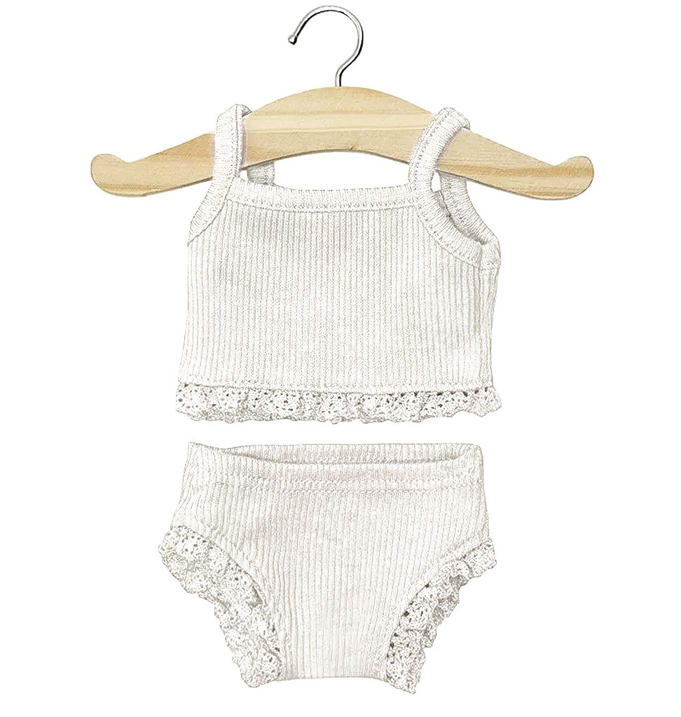 Minikane  Minikane tweedelig ondergoedsetje voor de Gordi poppen