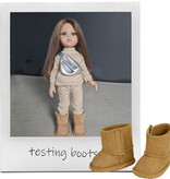 Heless Heless poppenlaarsjes suede look