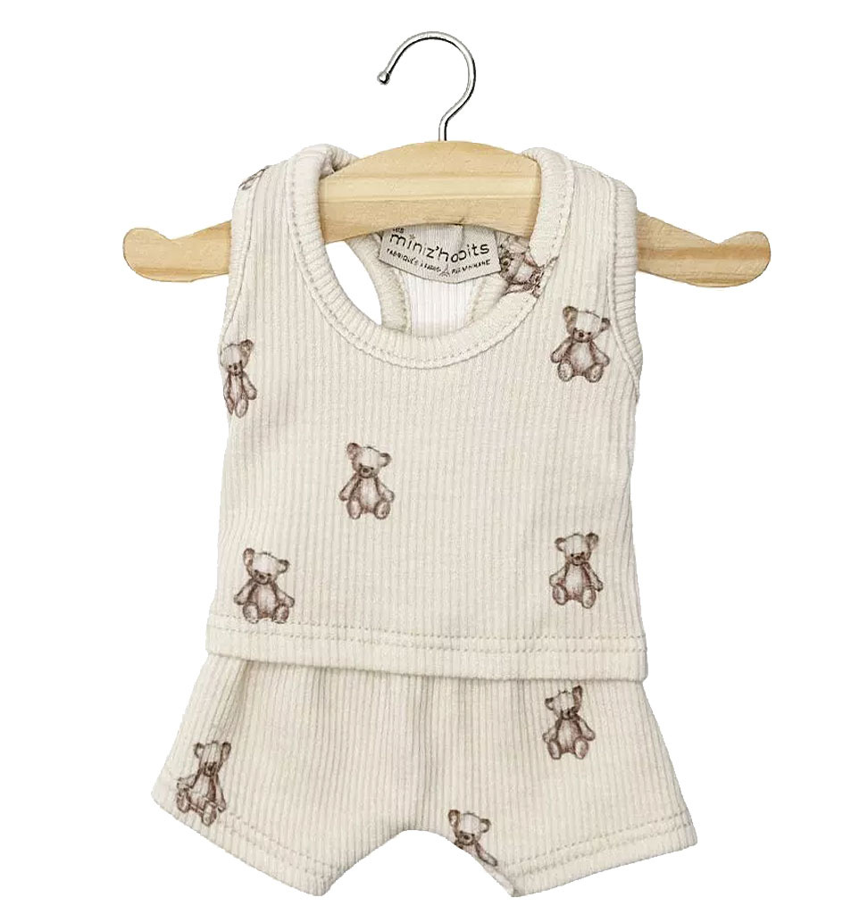 Minikane  Minikane underwear set with bear print for Gordi dolls
