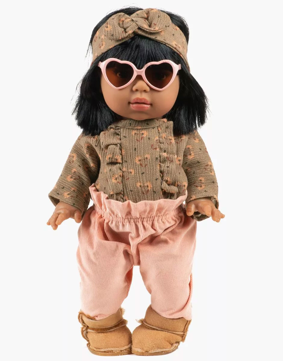 Minikane  Minikane staande pop Lika van 37 cm