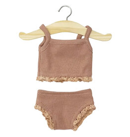 Minikane  Minikane zweiteiliges Unterwäsche-Set für die Gordi-Puppen / Farbe Rosé-Argile