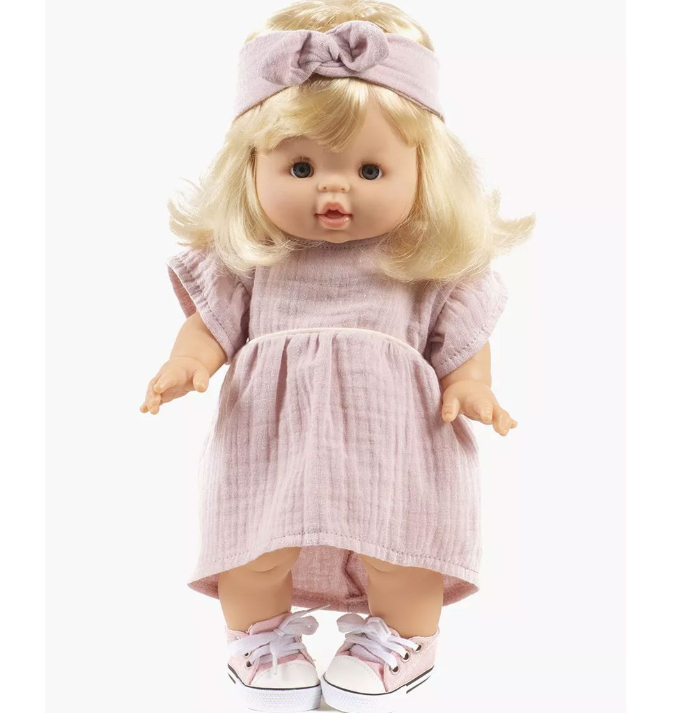 Minikane  Minikane Gordi doll dress Daisy with headband / orchid