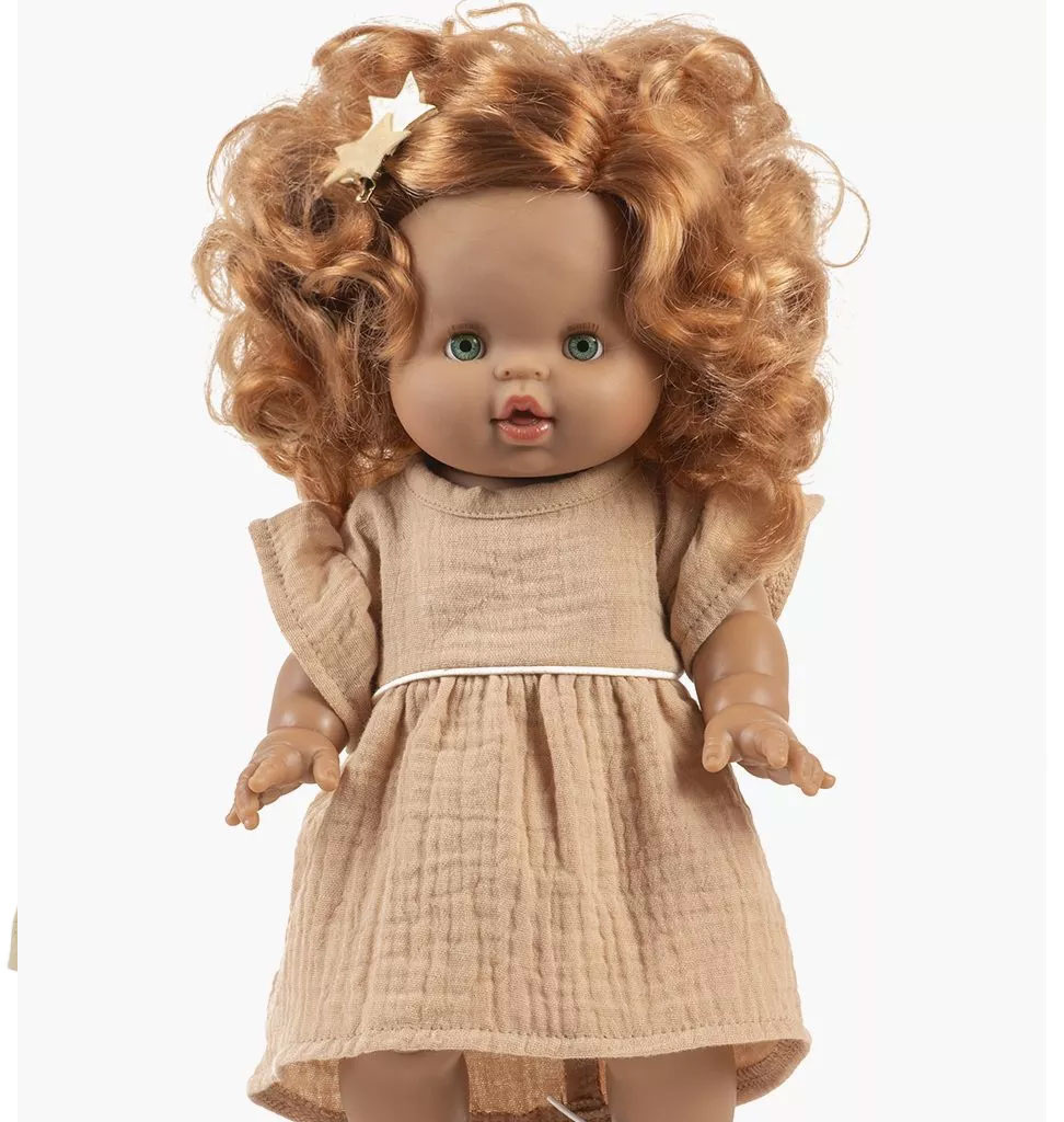 Minikane  Minikane Gordi Puppenkleid Daisy mit Haarband / Latte