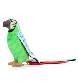 Hansa knuffels Hansa Creation blue-green parrot