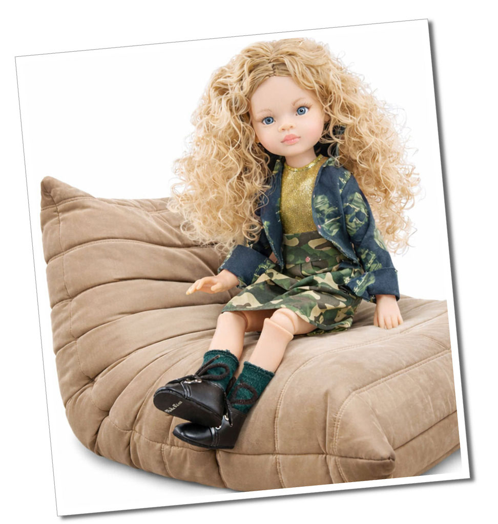 Paola Reina poppen Paola Reina Amigas clothing set Articulada Manica