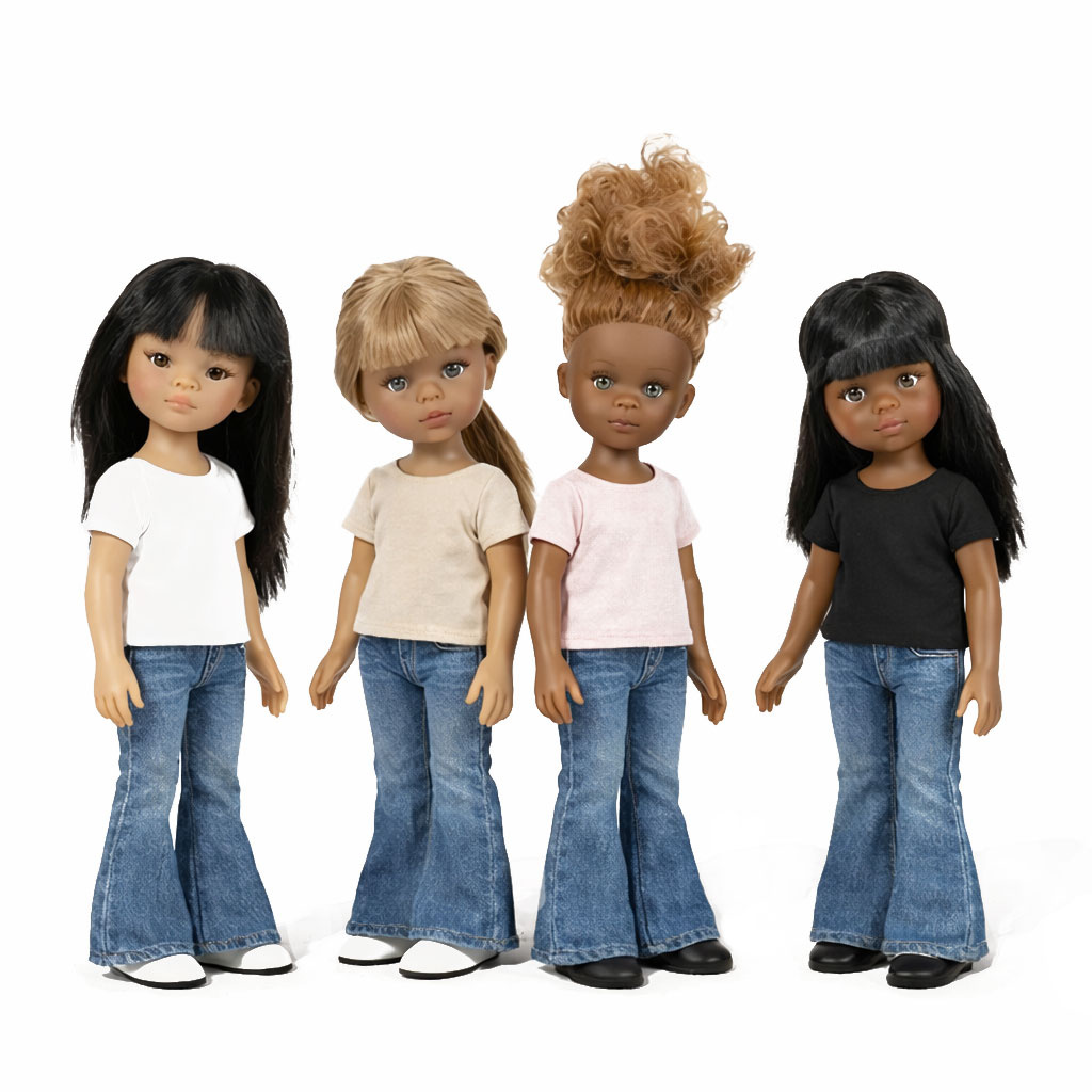 Minikane  Minikane Amigas doll Nora with Minikane dress