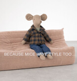 Maileg Maileg Kleidungsset Vater Maus / Kariertes Hemd und Jeans