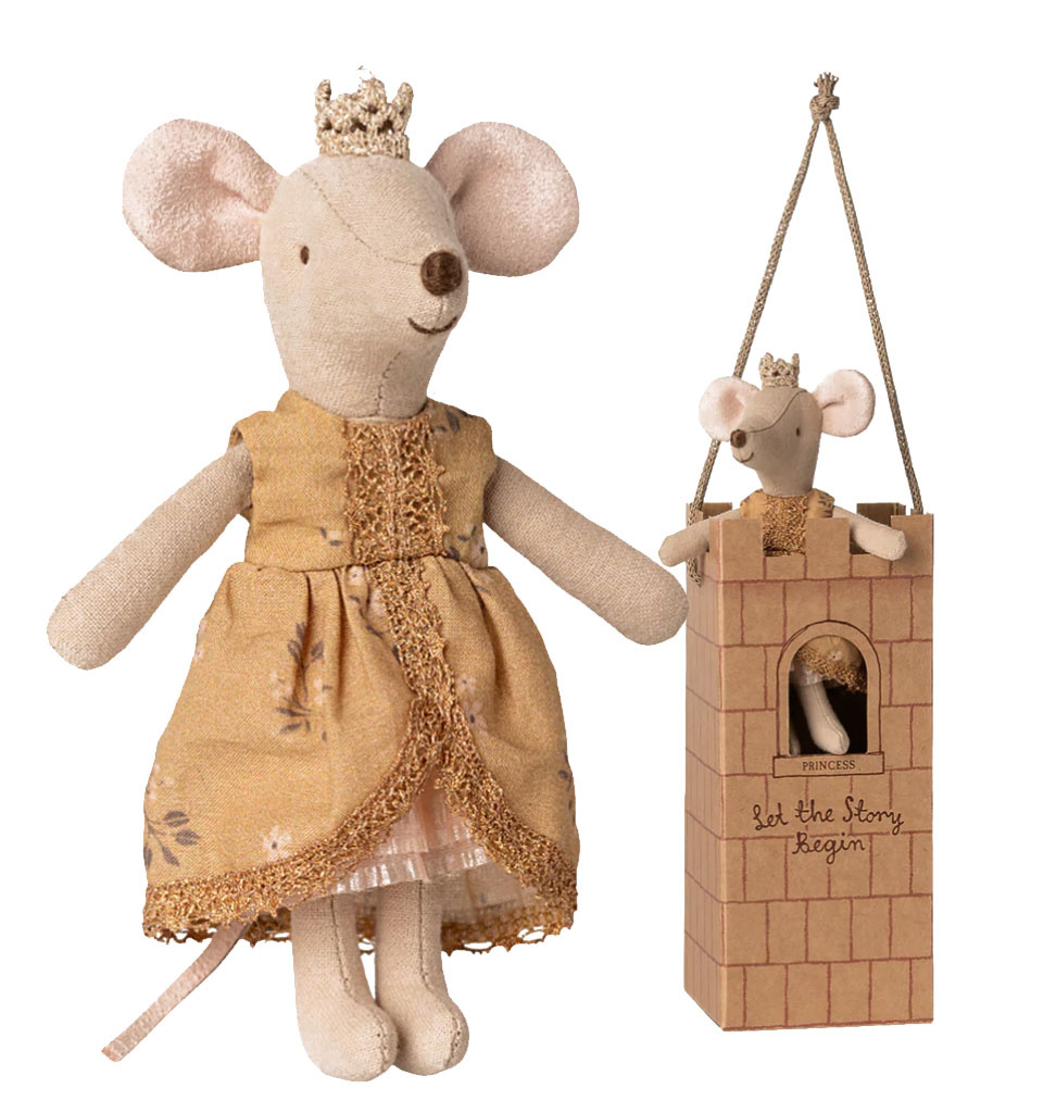 Maileg Maileg Big sister princess mouse with castle